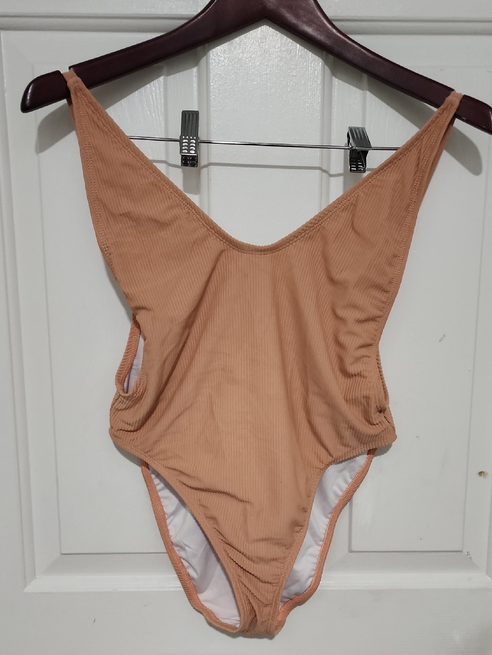 Kids One-Piece Swimsuit in Peach